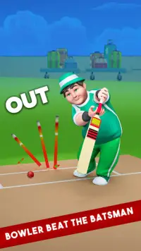 Kids High School Cricket Clash : Multiplayer Game Screen Shot 2