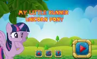 My little runner unicorn pony Screen Shot 0