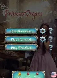 Solitaire: Princess Dream Screen Shot 0