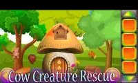 Escape Game : Cow Creature Rescue Game Screen Shot 2
