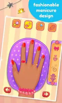 Игра «Салон дизайна ногтей» Screen Shot 4