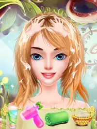 Фея принцесса макияж одеваются игры для девочек Screen Shot 3