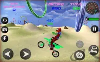 Super Hero Moto jump Screen Shot 2