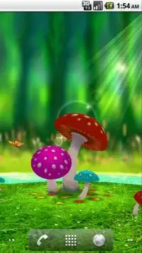3D Mushroom Garden Screen Shot 1