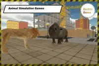 코뿔소의 생존 시뮬레이터 Screen Shot 5