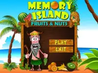Memory Island: Fruits and Nuts Screen Shot 0