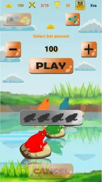 Jumping Frogs Race Multiplayer Screen Shot 1