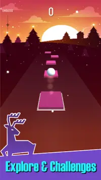 Music Hop Ball:Tiles EDM Rush Screen Shot 5