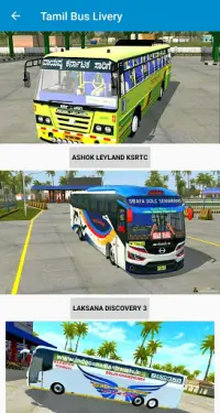 Tamil Bus Mod Livery | Indian Bus simulator Screen Shot 0