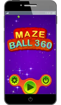 Maze Roll Ball 360 Screen Shot 1