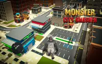 City Monsters Destruction Game Screen Shot 0