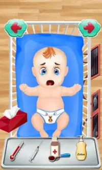 Feeding Newborn Baby Games Screen Shot 1