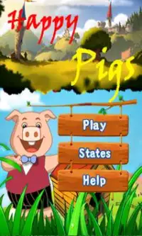 Happy Pigs Screen Shot 0