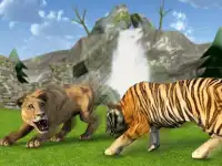 القط الكبير القتال محاكي 2018: غاضب الوحش البرية Screen Shot 6