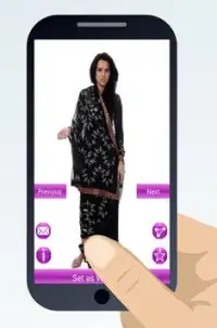 vestidos sari indio Screen Shot 6