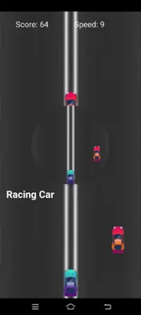 Racing Car 2D Screen Shot 0