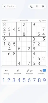 Sudoku - Offline-Puzzlespiele Screen Shot 0