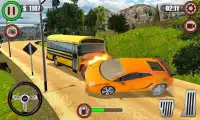 Hill Climb Simulator - Bus Mountain Drive 3D Screen Shot 2