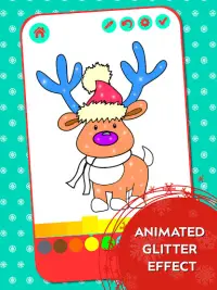 Kids Christmas Coloring Pages Screen Shot 1