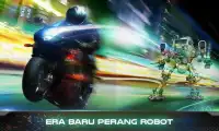 robot moto: transformator robot perang futuristik Screen Shot 2