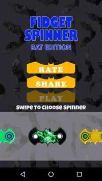 Fidget Spinner - The Fidget app Spinner Bat Pro Screen Shot 3
