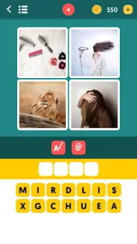 Picture Puzzle: 4 Pictures 1 Word Screen Shot 1
