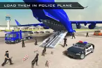 Robot de policía de EE. UU. - Transporte de avión Screen Shot 2