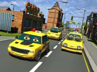Crazy Talking Taxi Driver game Screen Shot 5