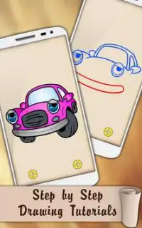 Draw Popular Cartoon Cars Screen Shot 2