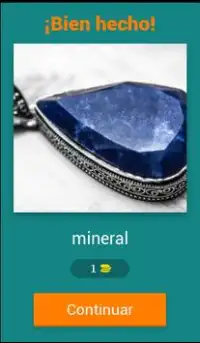 Guess the Mineral or Material Screen Shot 1