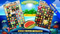 Fruit Splash Free Match 3 Jewels Island Adventure Screen Shot 7