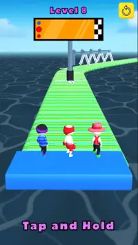 Doodle Run Race - Victory Game Screen Shot 0