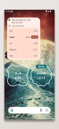 Prayer Times and Qibla Screen Shot 6