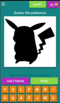 Guess The Pokemon Shadow Quiz Screen Shot 2