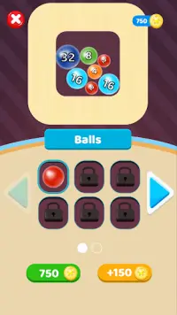 2048 Balls ! - ¡Suelta las bolas! 3D Screen Shot 5