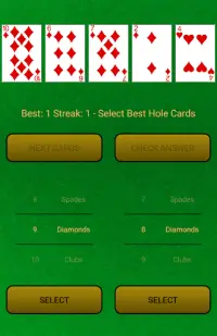 Poker Trainer - Big Slick Poke Screen Shot 1