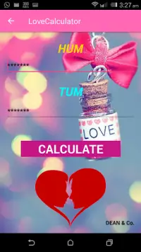 Love Calculator Screen Shot 2