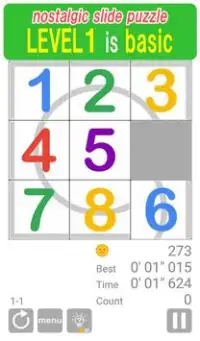 Simple Game 15 Puzzle.Rompecabezas deslizante 2018 Screen Shot 0