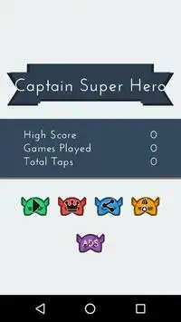 Captain Super Hero Screen Shot 0