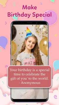 Birthday Wishes, Love Messages Screen Shot 2