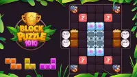 Classic Block Puzzle Game 1010: Free Cat Pop Game Screen Shot 10