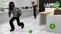 Robbery Thief Simulator - Sneak Bank Heist Games Screen Shot 2
