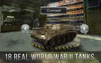 Tank Battle 3D: Perang Dunia Screen Shot 2