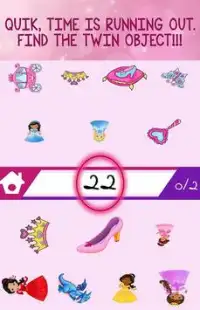 Princess matching game Screen Shot 2