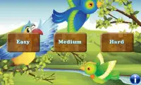 Birds बच्चों के लिए स्मृति खेल Screen Shot 0