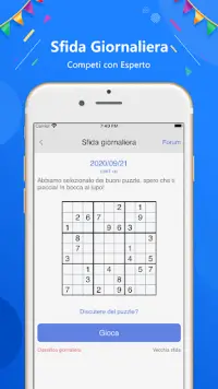 Sudoku - sudoku classico Screen Shot 3