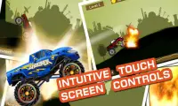 Mad Truck 2 -- driving monster truck hit zombie Screen Shot 4