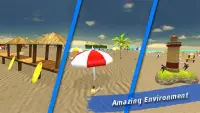 Valet pantai pantai parkir mobil simulator game 3d Screen Shot 1