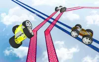 99% Impossible Tracks: Monster Car Stunts Screen Shot 4