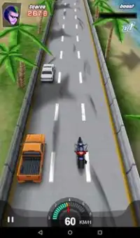 Moto Racing 3D Game Screen Shot 1